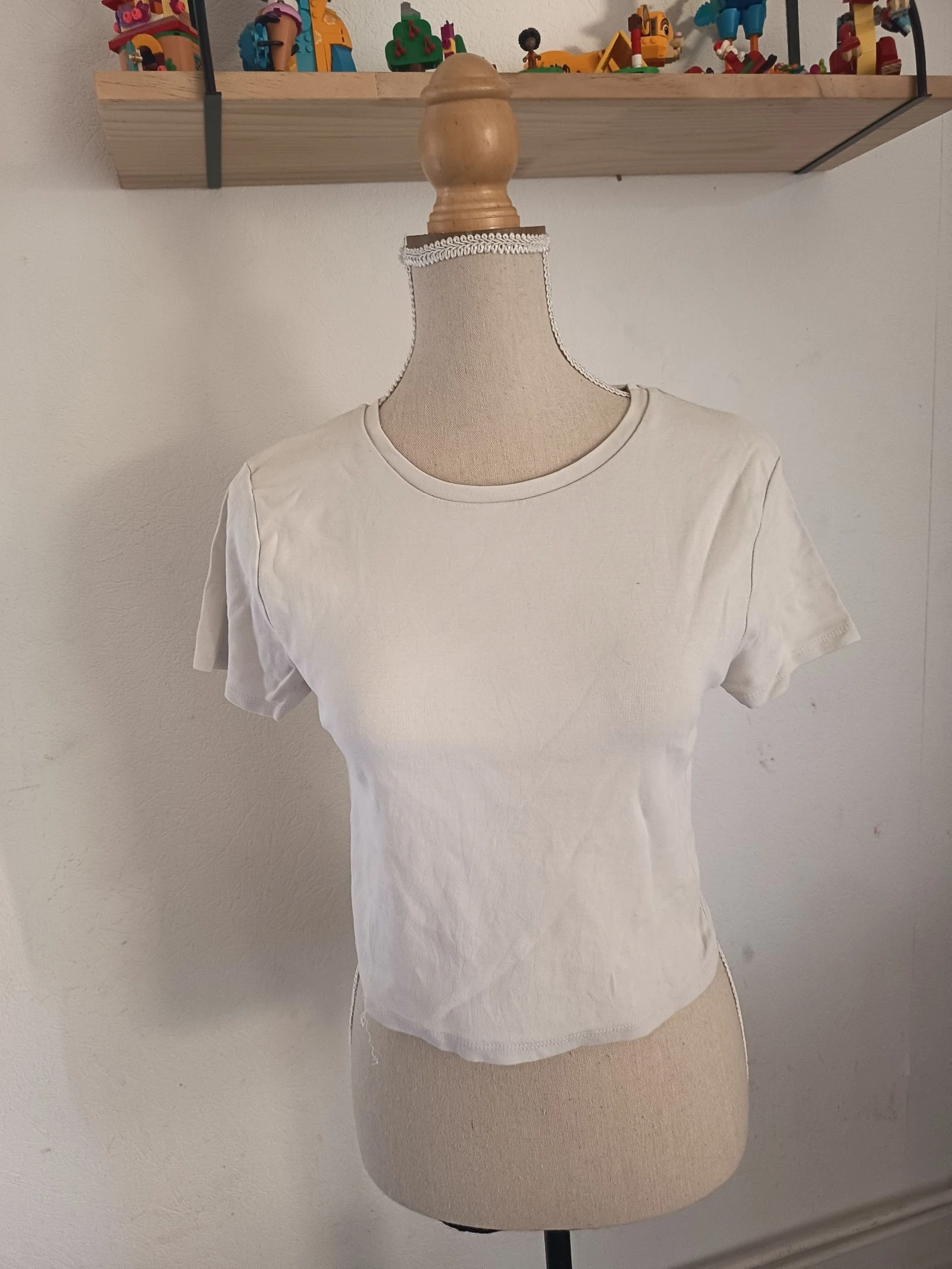 Top court Stradivarius taille XL 